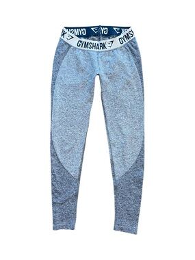 Gymshark‎ Flex Leggings Women’s Medium Blue/Grey
